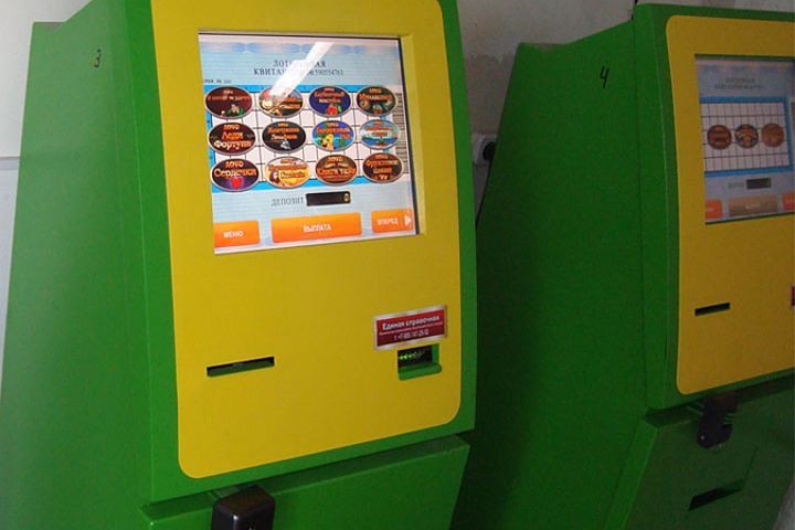 игровые автоматы терминалы