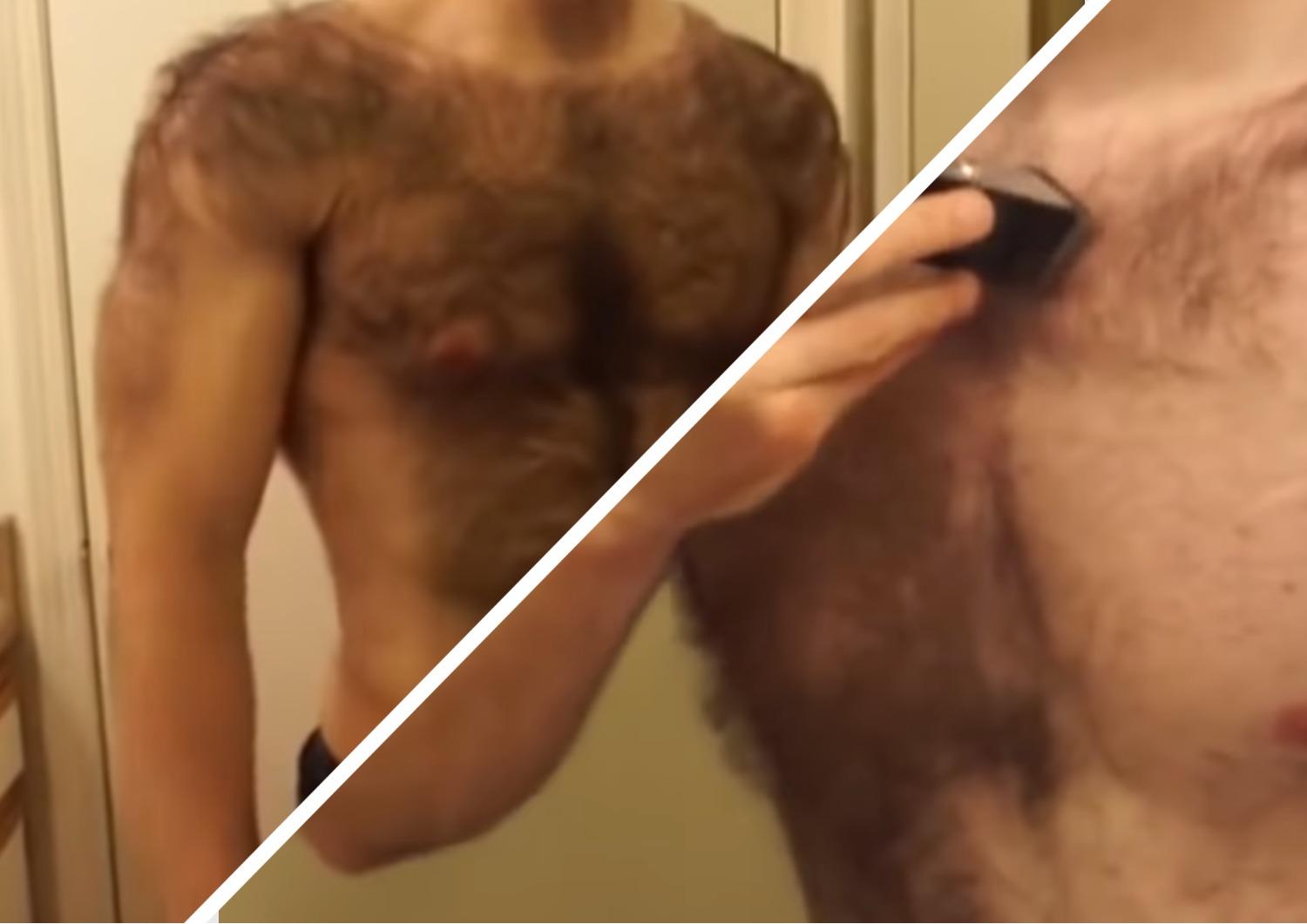 волосы на грудях у мужчин брить фото 15