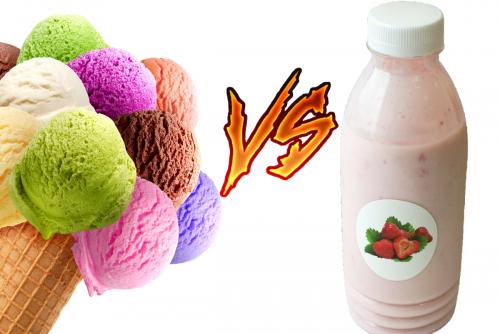 Битва перекусов: мороженое против йогурта, заключение диетологов