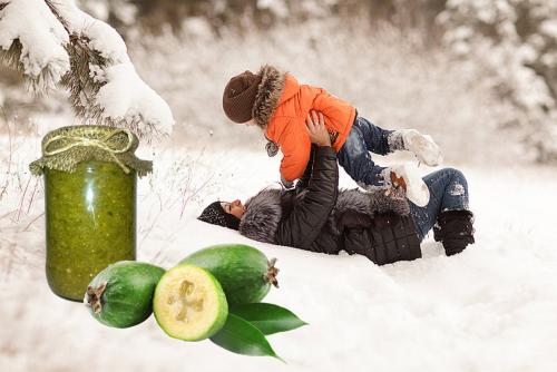 Варенье из фейхоа обеспечит детей витаминами на всю зиму