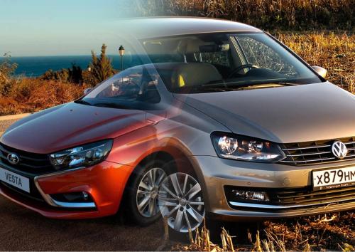 «Веста - Пола королева танцпола»: Блогер сравнила новую LADA Vesta и поддержанный Volkswagen Polo