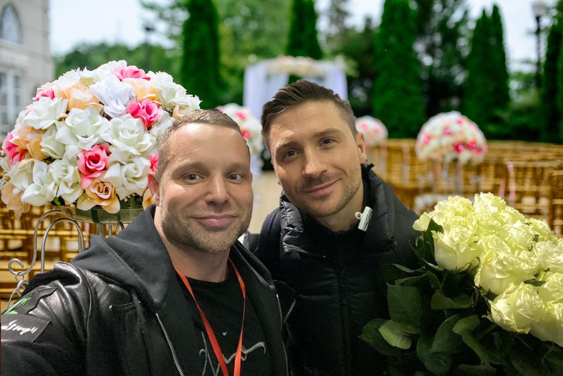 Лазарев и малиновский фото со свадьбы
